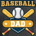 thumbnail image 3 of CafePress - Baseball Dad Long Sleeve T Shirt - Long Sleeve Dark T-Shirt, 3 of 4