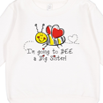 thumbnail image 3 of Inktastic Bee Future Big Sister Toddler Sweatshirt, 3 of 4