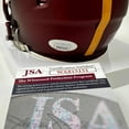 thumbnail image 2 of Autographed/Signed Joe Theismann SB XVII Champ Washington Commanders Mini Football Helmet JSA COA, 2 of 3