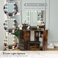 Vanity with Lights Makeup Vanity Desk with Power Outlet 3 Color