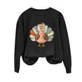 thumbnail image 2 of Heisall Womens Sweatshirts Fall Winter 2025 Halloween Thanksgiving Print Fashion Loose Casual Long Sleeve Crewneck Daily Wear, 2 of 6