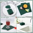 thumbnail image 5 of 60 Pcs Dark Green Napkins Disposable Christmas Napkins Decorative Paper Hand Towels for Bathroom Dinner Napkin for Christmas, Wedding, Baby Bridal Shower, 5 of 5