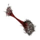 thumbnail image 1 of Greeniant 100 Pieces Anti Bite Steel Wire 15cm Lines with Swivels Fshing Leaders Pescar Rojo 20 cm 100 piezas, 1 of 1