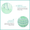 thumbnail image 4 of Shisuyan 3 Pcs Bathroom Drainage Toiletry Organizers Plastic Storage Organizer Baskets With Handles, 4 of 8