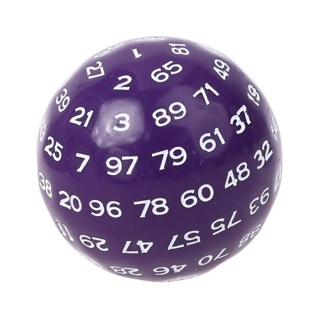 KLKCMS 100 Sided Acrylic s Entertainment Family Polyhedral for Club Kids Adult Table -2