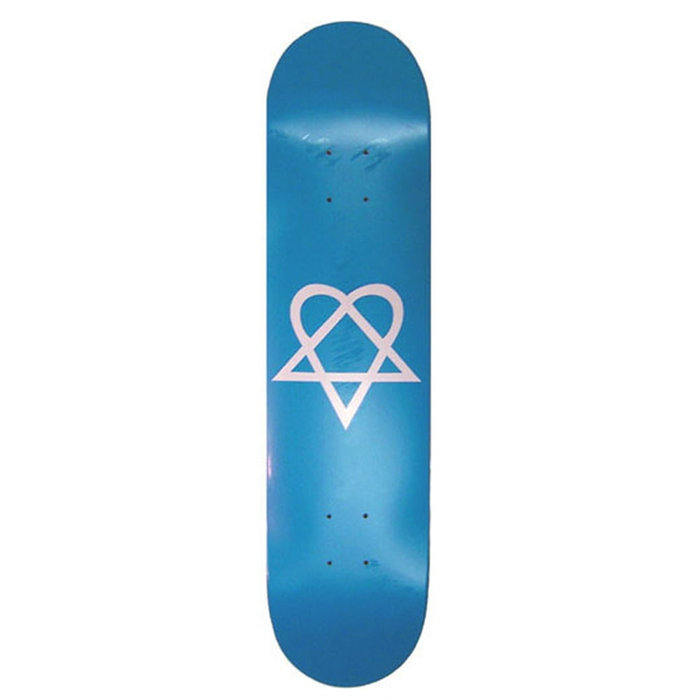 HEARTAGRAM Skateboard DECK cky bam BLUE 7.5 Decks