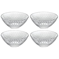 Majestic Gifts Inc.  European Glass Bowl-Dessert- Set/4-6.25" Diameter - 6.25