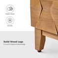 thumbnail image 4 of Tina's Home Modern 2-Drawer Solid Wood End Table with Built-in USB & Power Outlet, Small Space Storage Cabinet for Living Room, Office (Seadrift), 4 of 8