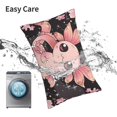 thumbnail image 6 of Zufioo Cute Axolotl Sakura Blossoms B Print Double-sided Plush Pillow Cover,Decorative Pillow Protector without Pillow Core, Suitable for Sofa, Bedroom, Car-20"x30", 6 of 6
