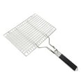 thumbnail image 2 of Fiudx Parrilla de Acero Inoxidable, Parrilla Plegable de Gran Capacidad, Diseño de Calentamiento Uniforme para Una Cocción Perfecta, Mango Cómodo Que No Quema, Ideal para Picnics y Campamentos Al Air, 2 of 6