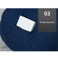 thumbnail image 3 of Furniture Lazy Sofa Cover Bean Bag Pouf Puff Couch Garden Deckchair Lounger Seat Living Room Bedroom Tatami Chair Covers, 3 of 6