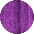 thumbnail image 1 of Ahgly Company Indoor Round Persian Pink Bohemian Area Rugs, 7' Round, 1 of 4