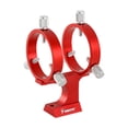 thumbnail image 2 of Soporte para telescopio buscador, tornillos de fijación para astrofotografía, liberación rápida, ajustable Rojo, 2 of 8