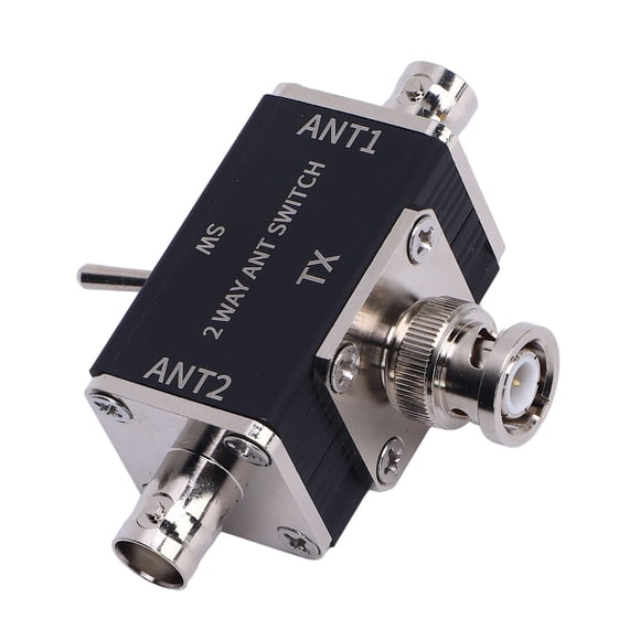 HF VHF UHF Radio , BNC Connector 1-30MHz Gold Plated Sturdy 2 Position Coaxial for IC-705 Shortwave Radio