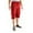 Red, variant on North 15 Mens Cotton Fashion Multi Pocket Belted Cargo Short