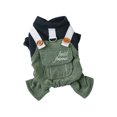 thumbnail image 2 of Abrigo de algodón para mascotas, cálido, de invierno, con dos pantalones traseros falsos, de peluche, para perros pequeños, ropa acolchada de invierno para perros y gatos, talla S Akmoler, 2 of 6