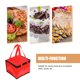 thumbnail image 5 of Bolsas térmicas para comestibles, bolsas térmicas para pizza, bolsas para llevar, bolsas térmicas de gran capacidad, bolsas térmicas para servicio de alimentos, 5 of 7