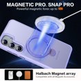 thumbnail image 4 of Phone Case for Samsung Galaxy S24 6.2 inches, 360° Rotatable Magnetic Ring Stand [Compatible with MagSafe] [Military Grade Protection] Shockproof Phone Covers for Women Men(Purple), 4 of 12