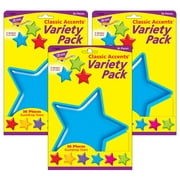 Trend Enterprises T-10968-3 Gumdrop Stars Accents Standard Size Variety Pack - Pack of 3