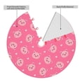 thumbnail image 2 of Picia Cartoon Pigs and Hearts Print Christmas Tree Skirt , Christmas Tree Skirt Ornaments for Merry Christmas Holiday Party Decorations Indoor Outdoor-48", 2 of 7