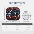 thumbnail image 3 of Windshield Sun Shade, Red Blue White Stars Foldable Car Sun Shade Windshield for Front, 2 Pieces, 3 of 6