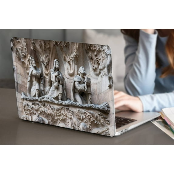 KSK KAISHEK Plastic Hard Shell Case Compatible 2021 2022 2023 Release MacBook Pro 14" XDR Display Touch ID Model: A2779 A2442 Painting A 0330