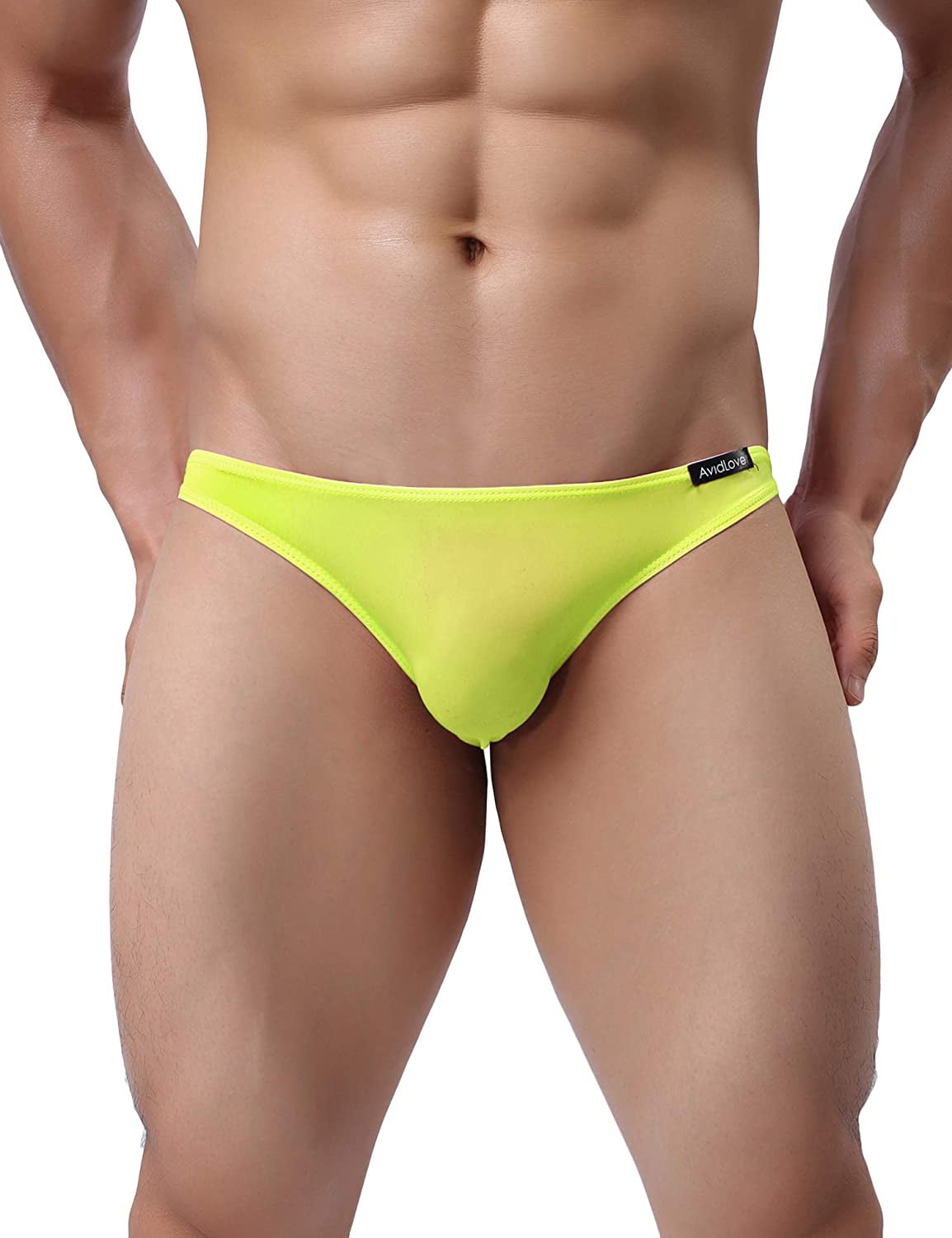 Underwear Mens 4 Pack Classic Low Rise Stretchy Hip Briefs Bikini 