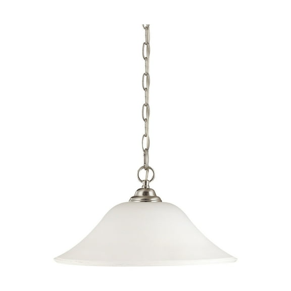 60/1829-Nuvo Lighting-Dupont-One Light Pendant-16 Inches Wide by 8 Inches High -Traditional Installation