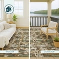thumbnail image 4 of Addison Rugs Chantille Indoor/Outdoor Transitional Modern Olive Machine Washable Runner Rug, 2'3" x 7'6", 4 of 8