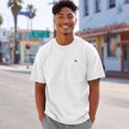 thumbnail image 3 of Dalix Lil Coffee Heavy Cotton Short Sleeve Summer Tee Mens in White 3XL XXX-Large, 3 of 5
