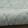 thumbnail image 6 of Nourison Wool Haven 2' x 6' Blue Modern Indoor Rug, 6 of 7