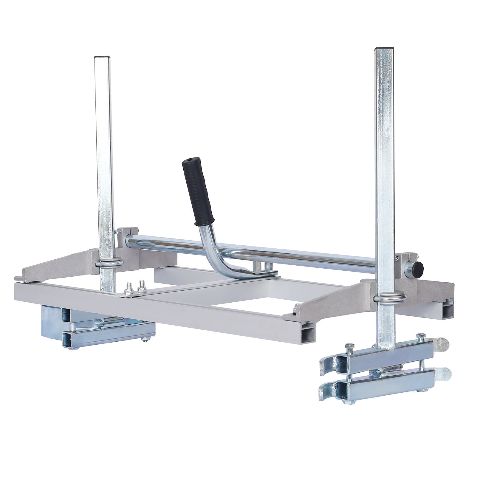 , chainsaw mill Portable Chain Saw Mill Aluminum Steel Planking Lumber,Planking Milling Bar Size 14-24", Silver ,Aluminium ,