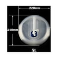 thumbnail image 3 of ddioayh Clearance Foldable Water Bags Outdoor Water Bucket Water Storage Container Bag, 3 of 9