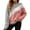Pink, variant on Color Block Crewneck Fleece Sweatshirt for Women Winter Warm Pullover Loose Long Sleeve Pulsh Tunic Tops Lounge Shirts Pink L