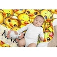 thumbnail image 6 of Custom Name Ducks Adult Duck Blanket Kids Funny Blanket Suitable for Bedroom Living Room Bed Sofa Crib Couch Chair Outdoor All Season Items That Yellow Duck Lovers Will Love 40"x30"for Pets, 6 of 6