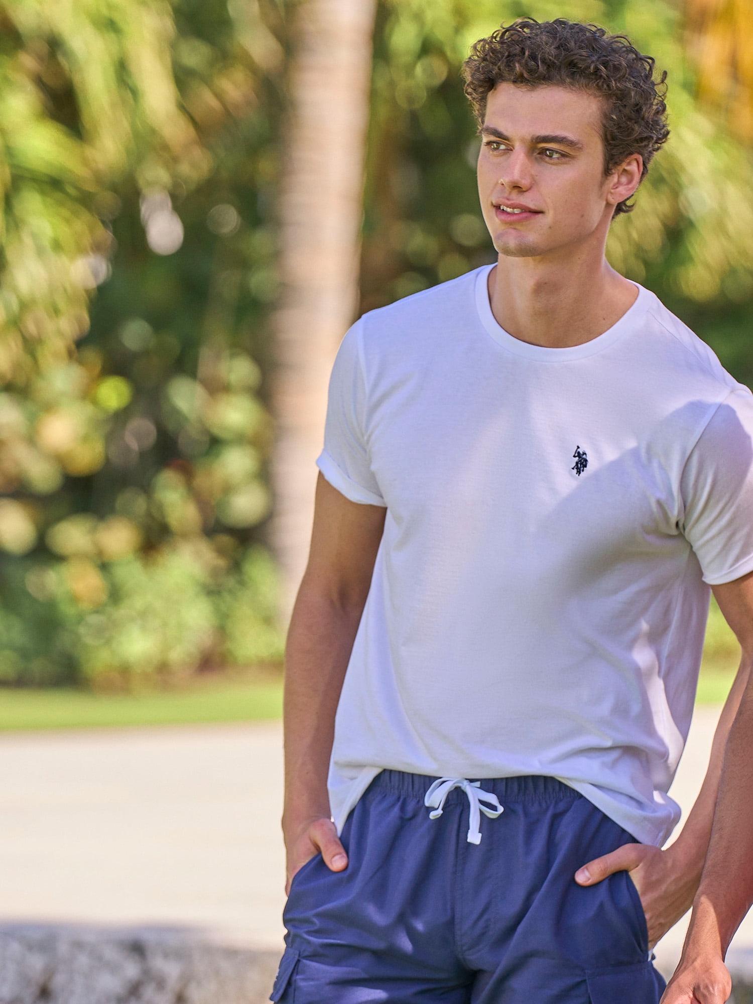 U.S. Polo Assn. Men's Basic Short Sleeve Crew T-Shirt