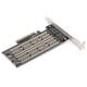 thumbnail image 5 of Tarjeta de transferencia MKey NVMe M.2 a PCIe X8 Tarjeta adaptadora SSD de almacenamiento de gran capacidad de dos dígitos, 5 of 5