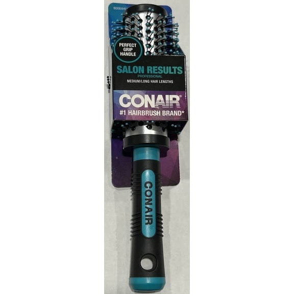Conair Professional Large Round Hairbrush (Color May Vary) (Pack of 8)