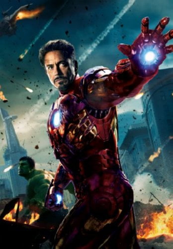 Iron Man Final Two Sided 27"x40' inches Original Movie Poster by Marvel 