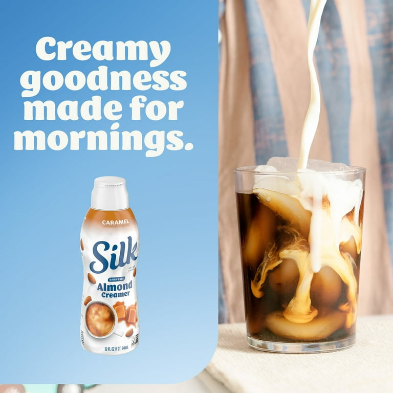 *caramel milk* Silk Dairy Free Almond Creamer - Creamy Sweet Caramel Flavor