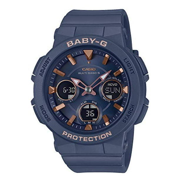 Casio Watch Baby G Radio Solar BGA 2510 2AJF Ladies Blue