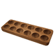 thumbnail image 1 of Organizador de huevos MÁTE DESIGN 12 piezas de madera de Parota, 1 of 3