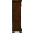 thumbnail image 4 of Benjara Fray 58 Inch 5 Drawer Classic Tall Dresser Chest, Brown Wood, Bun Feet, 4 of 5