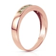 thumbnail image 4 of Galaxy Gold 14K Solid Gold Natural Sapphire Ring for Women - Rose Gold Fine Jewelry, 4 of 4