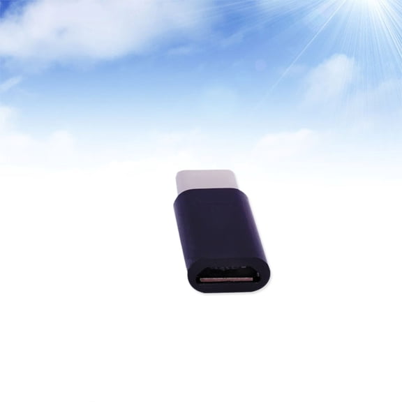 Milisten USB Type C Adapter Black Reversible Design for Phone Connection
