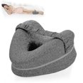 thumbnail image 1 of Leg Pillow | Ergonomic Side Sleeper Pillow For Optimal Support | Memory Foam Knee Pillow For Side Sleepers | Positioning Cushion With Removable And Wa, 1 of 5