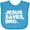 Turquoise, variant on Inktastic Jesus Saves Bro Christian Boys or Girls Baby Bib