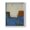 Blue, variant on Complex Thought Framed Print in Black Solid Wood Framed Print No Nail Hanging