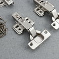 thumbnail image 3 of CTIRCHIU 5Set Overlay Hinges for Cabinet Doors Steel Hydraulic for Kitchen Use, 3 of 5