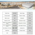 thumbnail image 2 of 12V 10000BTU Rooftop RV Air Conditioner, Electric AC Unit with Scroll Compressor for Truck, Trailer, Motorhome, Tractor, Camper (Fast Cooling), 2 of 7
